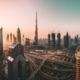 Instituut voor Zakelijke Mediation - Futuristische stad vanuit de lucht